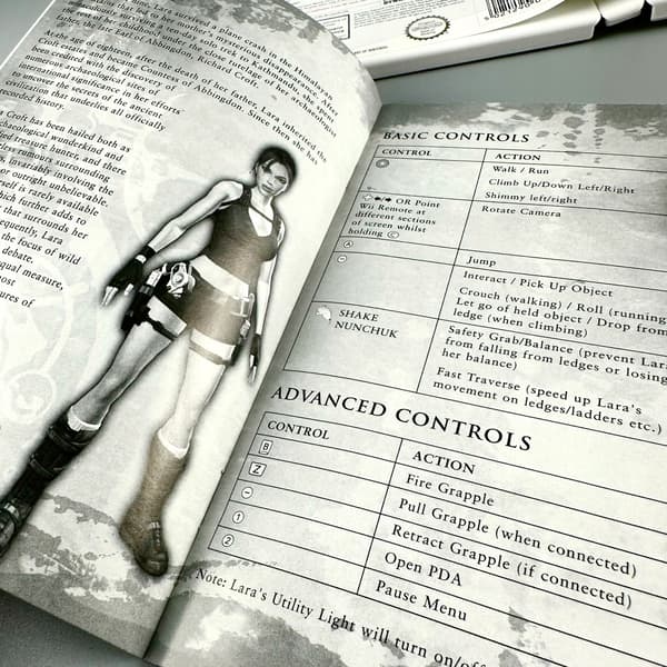 Tomb Raider: Underworld | Nintendo Wii | 3xA SET