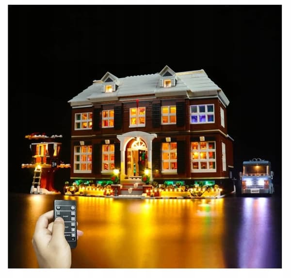 LED lighting set for the Lego Home Alone 21330 exclusive set