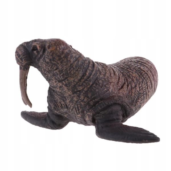 Ocean Animals Plastic Figure – Solid Sea Walrus Action Figure Model Ornaments