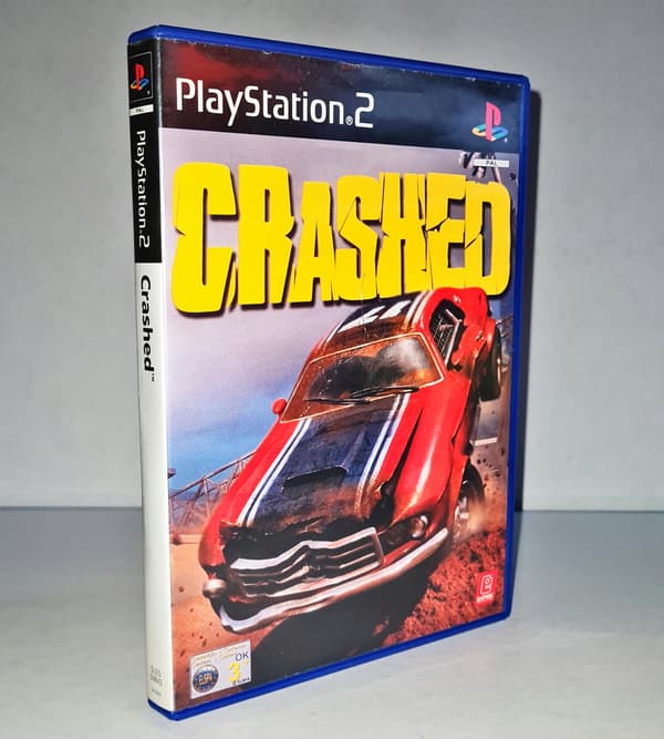 Crashed PS2 Game 3XA Disc – Very Good Condition