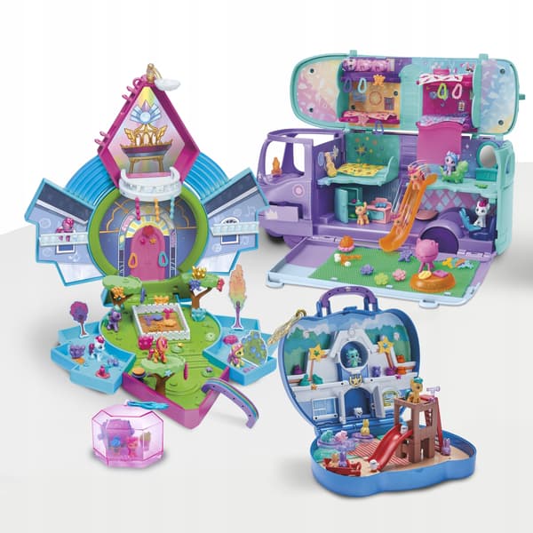 MY LITTLE PONY MINI WORLD MAGIC COMPACT TOWN