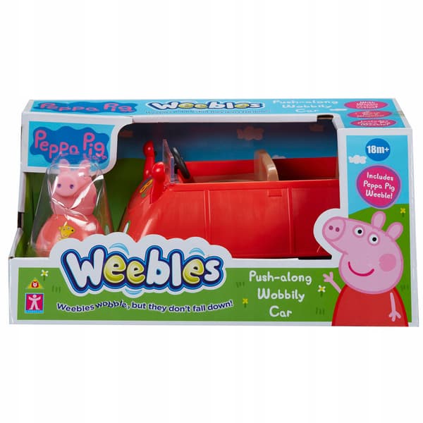 Peppa Pig Weebles Peppa Pig Car with a figurine