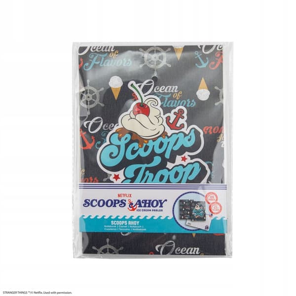 STRANGER THINGS NOTEBOOK SCOOPS AHOY SOFTCOVER