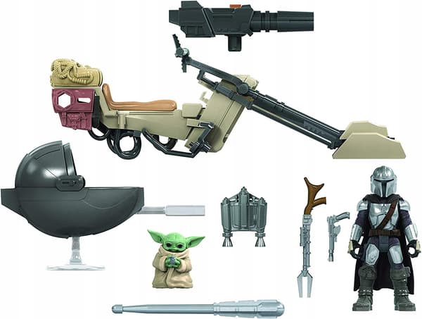 STAR WARS: THE MANDALORIAN – GROGU SPEEDER FIGURE