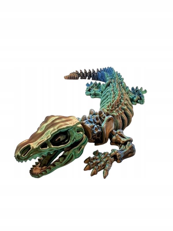 Artistic 3D Figurine – Dragon Skeleton