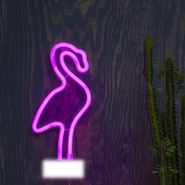 NEON FLAMING USB/BATTERY-POWERED LED LAMP – A GREAT GIFT