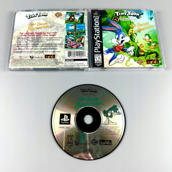 Tiny Toon Adventures: The Great Beanstalk | PS1 | PSX | COMPLETE SET 3xA