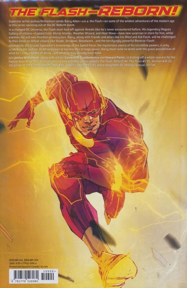 FLASH BY JOSHUA WILLIAMSON OMNIBUS VOL 01 HC Collective work