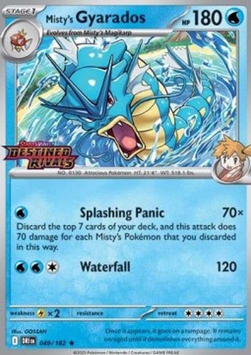 Pokemon Misty's Gyarados