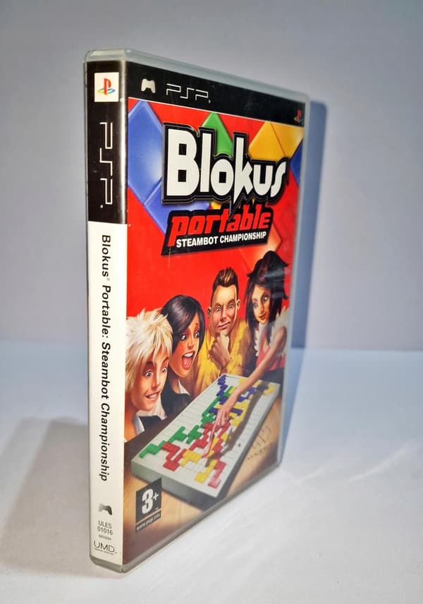 Blokus Portable: Steambot Championship PSP 3XA DB Disc