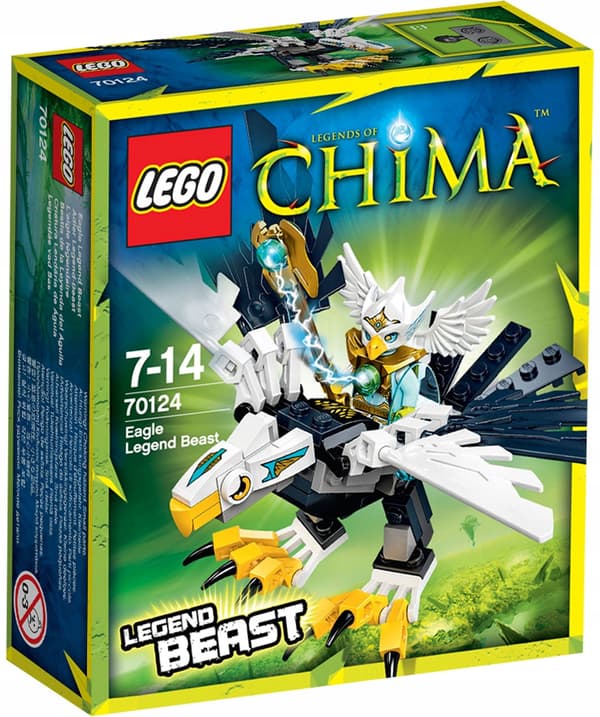 LEGO CHIMA 70124 LEGEND BEAST Eris the Eagle – Weapons: Axe and Shield