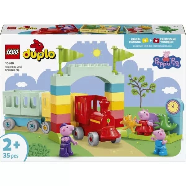 LEGO DUPLO Peppa Pig – Train with Grandad 10466