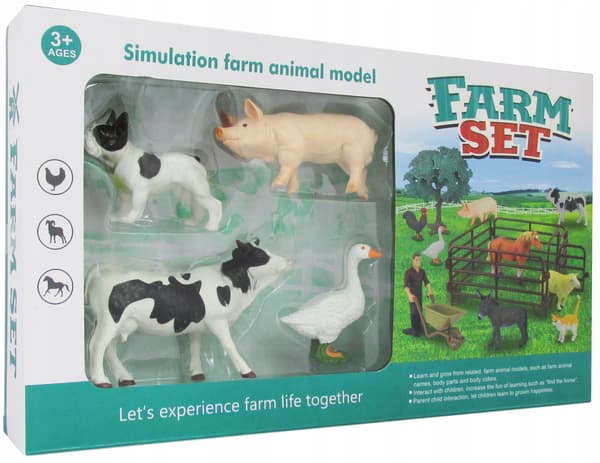ANIMAL FIGURINE SET FARM FIGURINES
