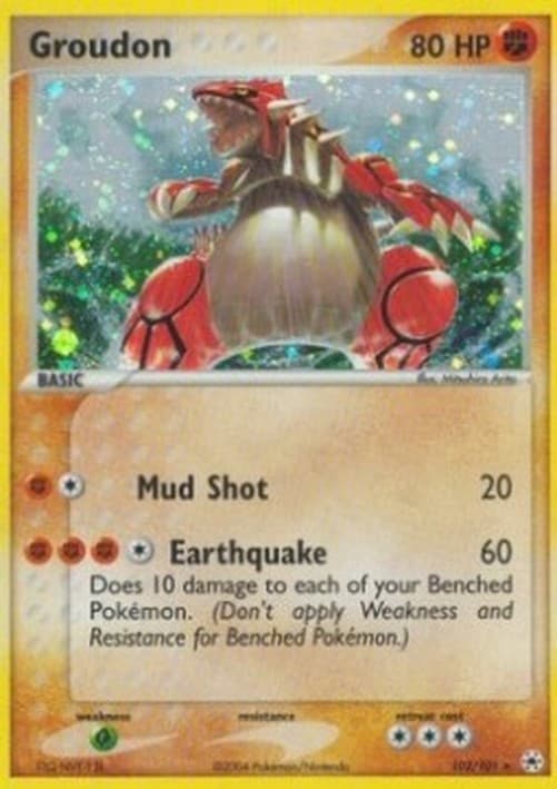 Pokemon TCG Groudon