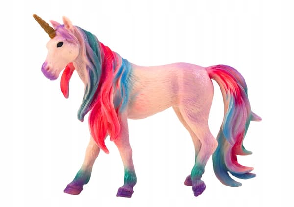 PURPLE UNICORN FIGURINE – LARGE – 11 CM