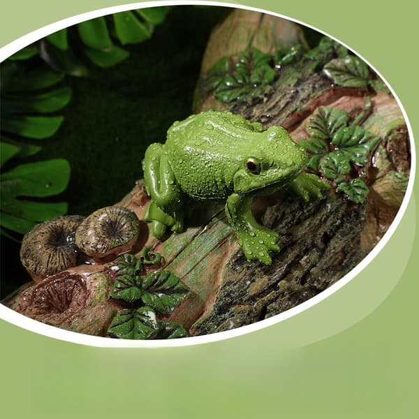 3 DECORATIVE FROG FIGURINES – EDUCATIONAL MODEL FOR THE HOME