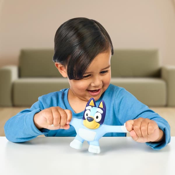 BLUEY SQUISHY stretchy Bluey dog figurine 17698