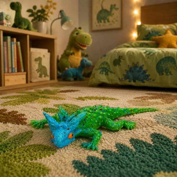 RUBBER LIZARD FIGURINE