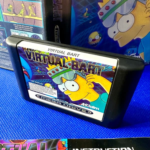 Virtual Bart | SEGA MEGA DRIVE | SET OF 3xA