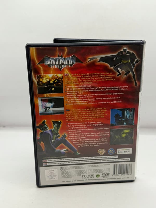 BATMAN VENGEANCE 3XA PS2 PlayStation 2 (PS2) boxed
