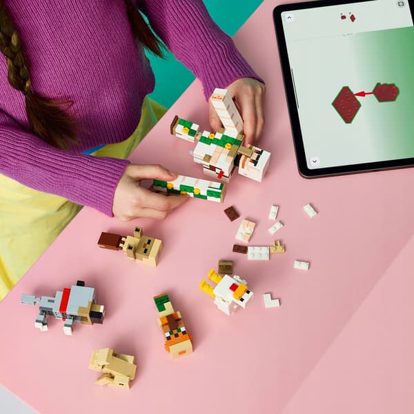 LEGO Minecraft ‘Chickens in a Desert Attack’ set + PDF catalogue
