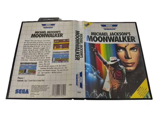 MICHAEL JACKSON'S MOONWALKER MASTER SYSTEM ENG SEGA