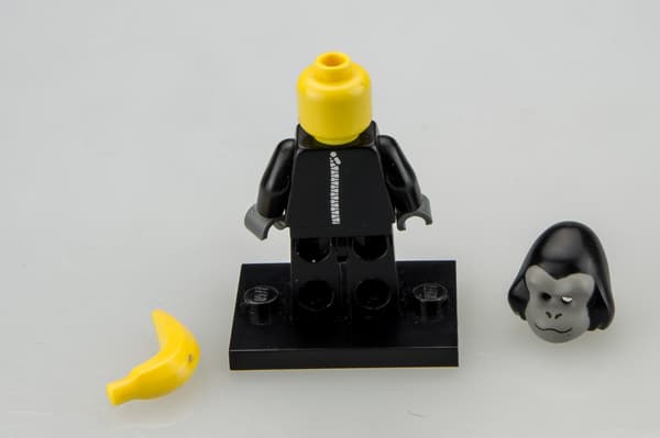 Lego Minifigure col048 Gorilla Suit Guy Gorilla