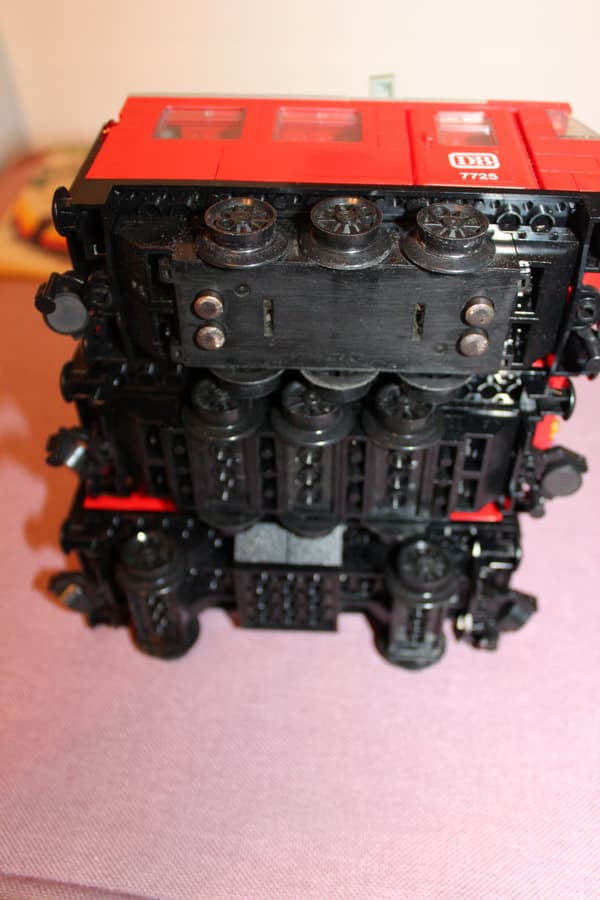 LEGO CITY TOWN TRAIN 7725 set with TRAIN INSTRUCTIONS