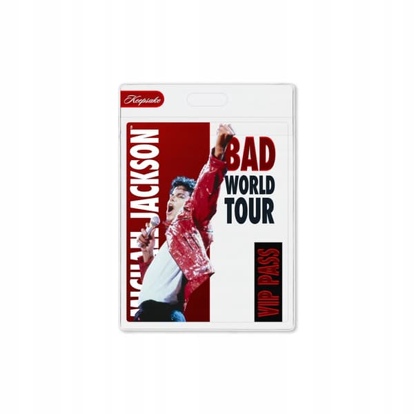 Michael Jackson Bad World Tour Keepsake Mini Box Cards – 4 PACKETS, 1 HIT