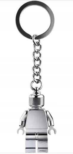 LEGO 854305 Keyring with a silver minifigure