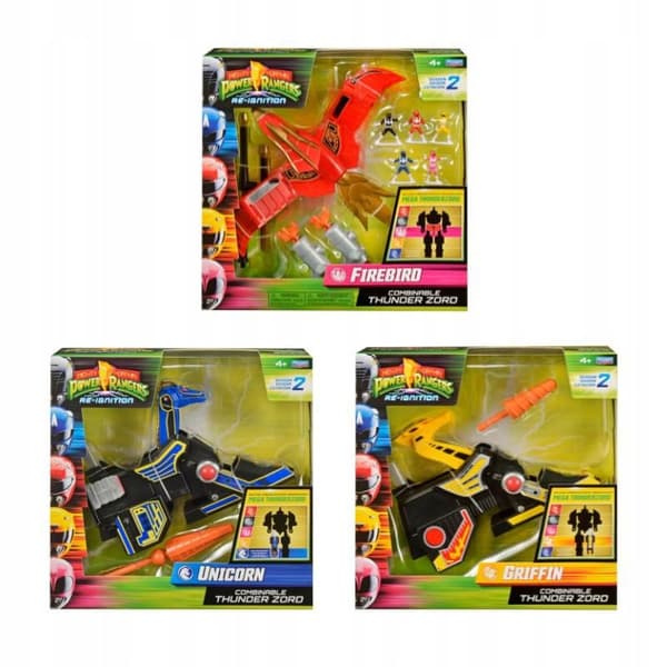 POWER RANGERS – COMBINABLE THUNDERZORD ASSORTMENT (PWR68600CO) (FIGURE)