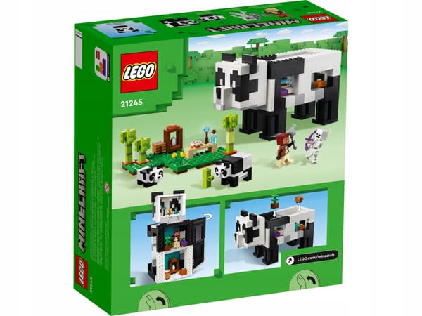 LEGO Minecraft Panda Sanctuary set