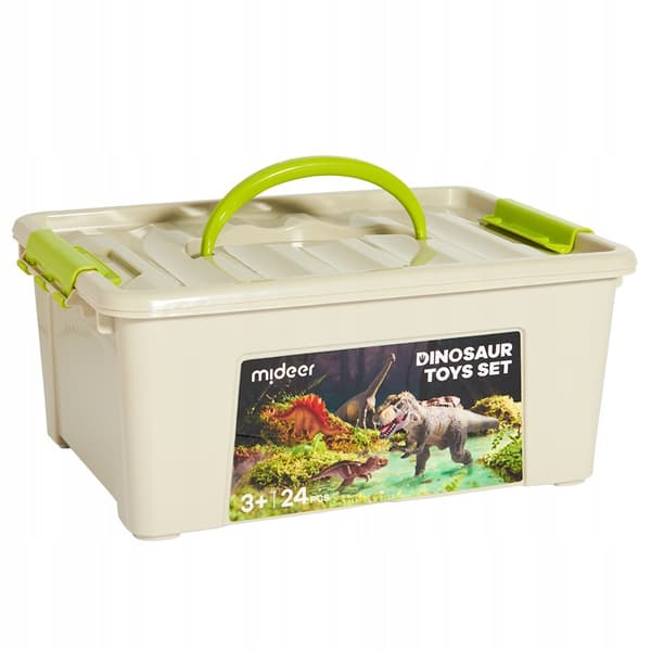 Mideer 24-piece Dinosaur Collector’s Set