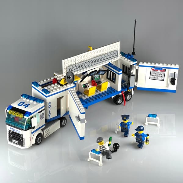 LEGO CITY 60044 Mobile Police Unit + Instructions