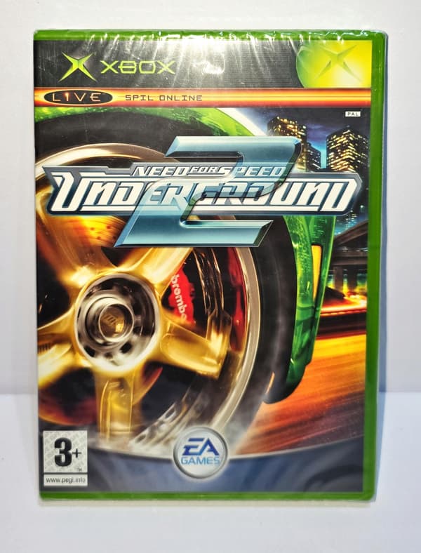 NEED FOR SPEED UNDERGROUND 2 XBOX – NEW – SEALED –