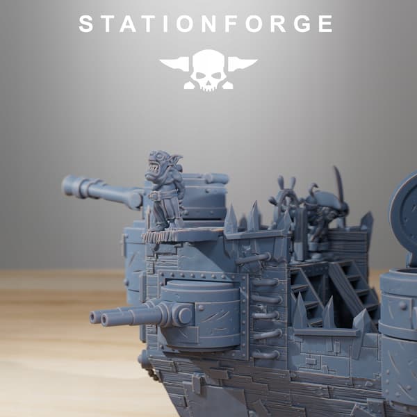 Gobs Pearl Battle Ship 2 – Station Forge – 3D printing