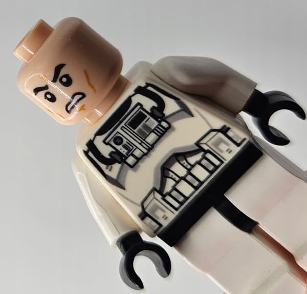 Lego Star Wars minifigure sw0491 Clone Trooper Pilot (Phase 1) DEFECT /