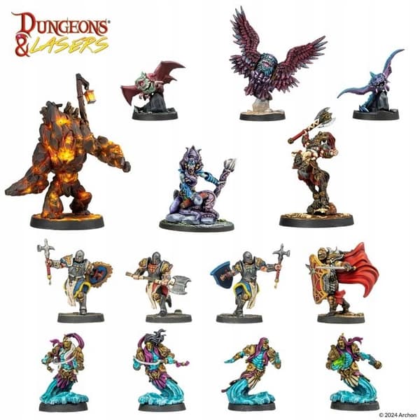 Dungeons and Lasers Deuslair Core Set / Rollespill / Kampspill