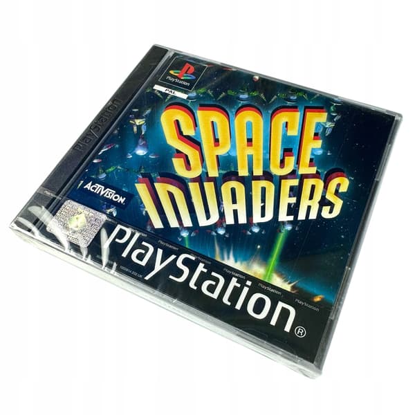 Space Invaders | PS1 | PSX | PLAYSTATION 1 | NEW | + PROTECTOR