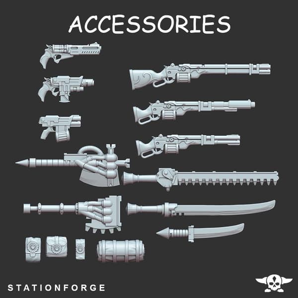 Scavenger Bikers x3 – Station Forge – 3D-utskrift