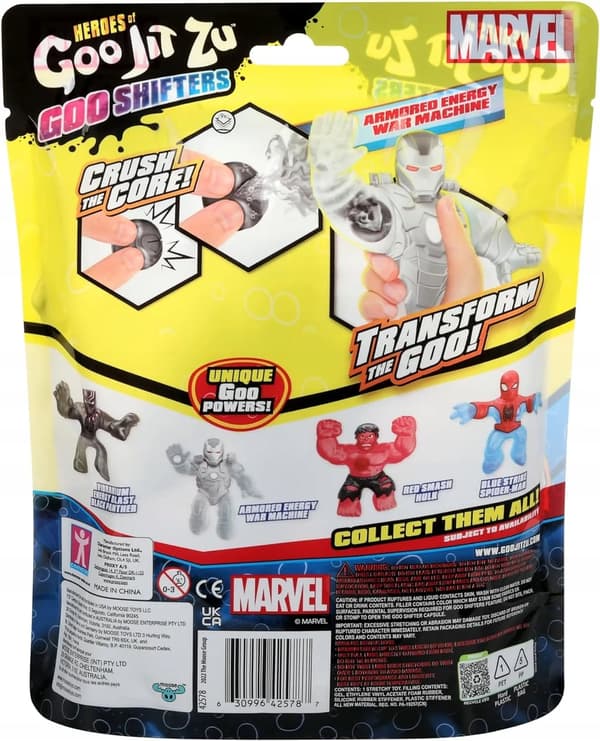 GOO JIT ZU Marvel Goo SHIFT War Machine Figurine 42578