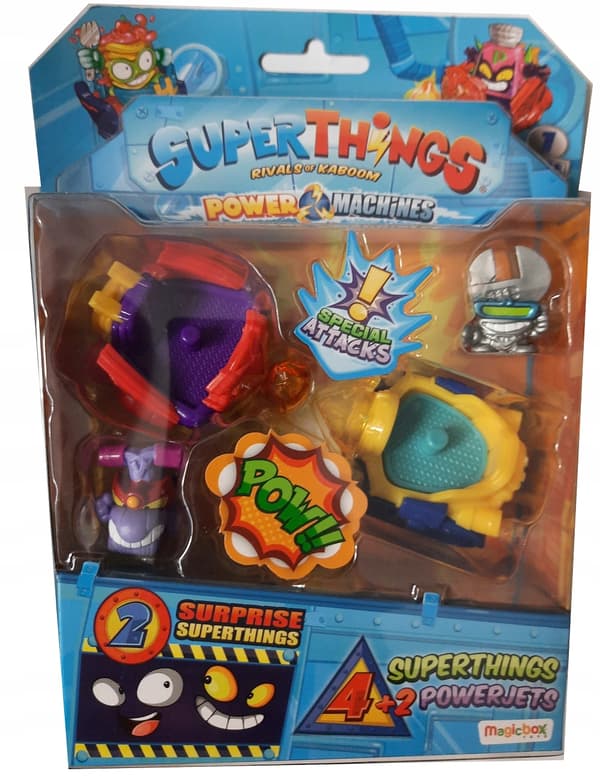 SUPER ZINGS SERIES 7 SET: 2 SUPER JET + 4 FIGURES