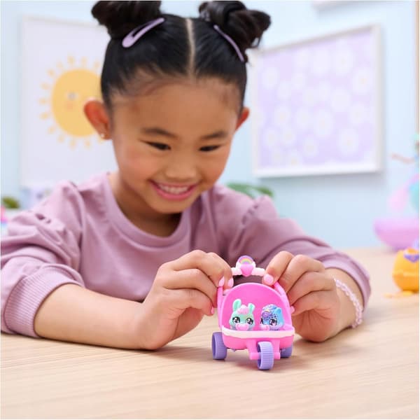 HATCHIMALS ALIVE set: 2 figures + pet trolley, accessories