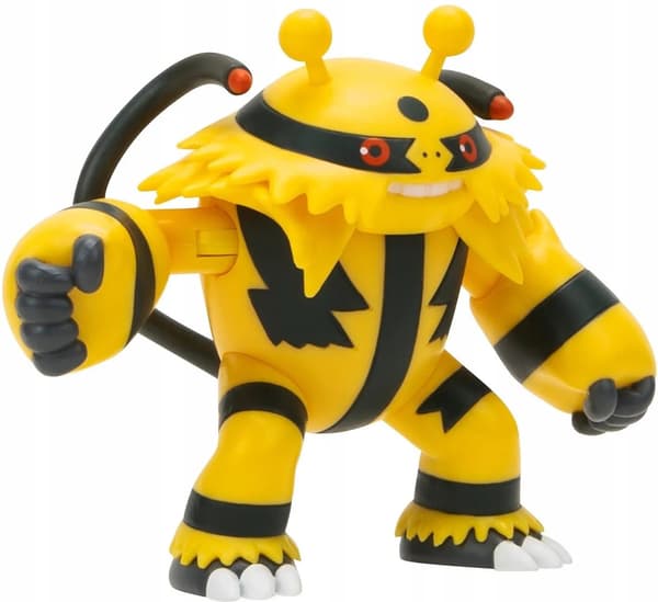 Pokémon Electivire Figure with Articulation and Battle Attack Function