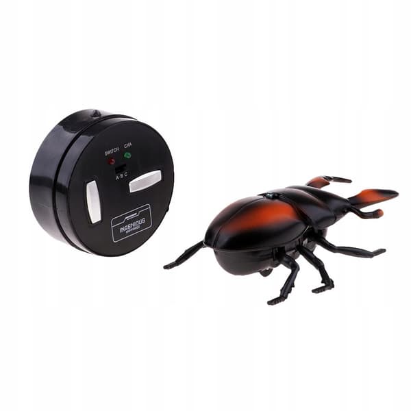 Radio-controlled ‘Scared Beetles’ toy model for a Hallowmas party