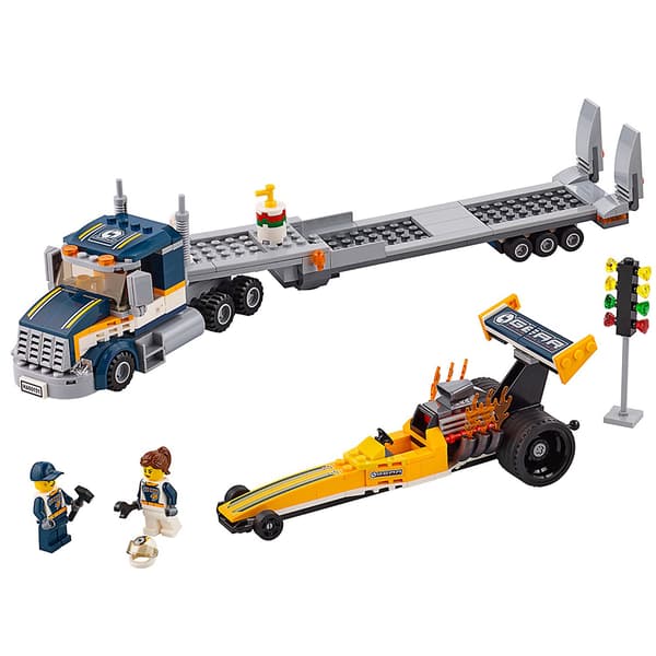 LEGO City 60151 Dragster Transporter