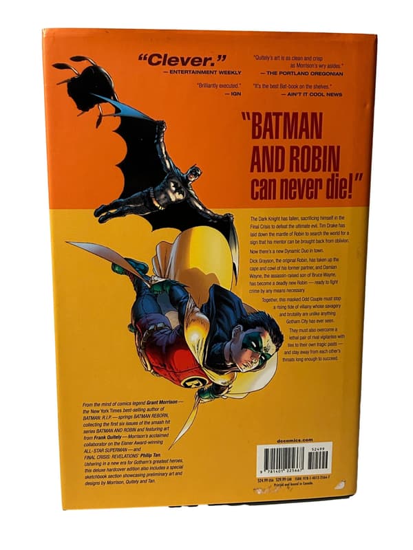 206C DC COMICS BATMAN & ROBIN BATMAN REBORN - ENGLISH