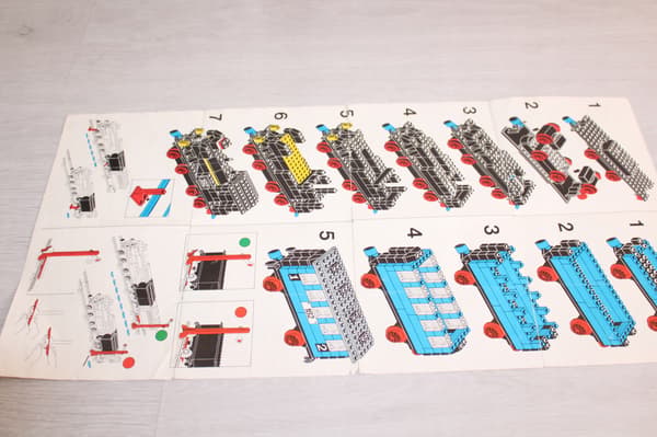 LEGO 182 Train INSTRUCTIONS LEGOLAND K84
