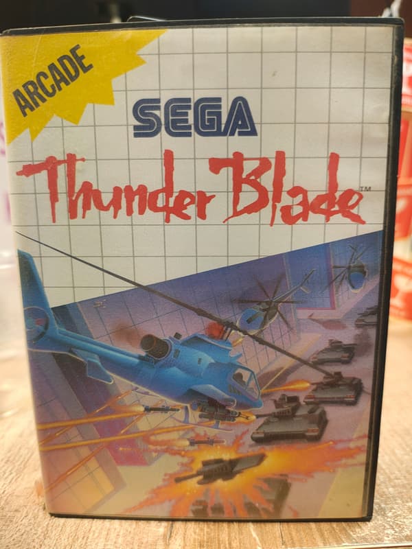 Thunder Blade for Sega Game Gear and Master System – SklepRetroWWA