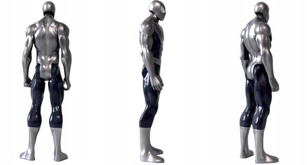 Hasbro large articulated SPIDERMAN ARMORED figure, 30 cm, model: A9366